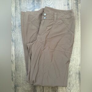 Patagonia Light Brown Women’s Nylon Hiking Outdoor Pants Size 10